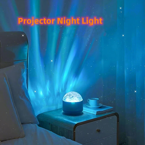 HAKSEIFA 2 1 Light,16 Sunset in Galaxy Color Northern Lights Projector,Ocean Wave Projector Lamp with Remote