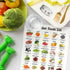 Generic 11x14 High Fiber Food Reference Poster Unframed, Nutrition Healthy Food List Poster, Patient Education, Healthy