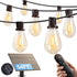 addlon 54FT(48FT+6) Solar String Lights Outdoor Waterproof with USB Port & Remote