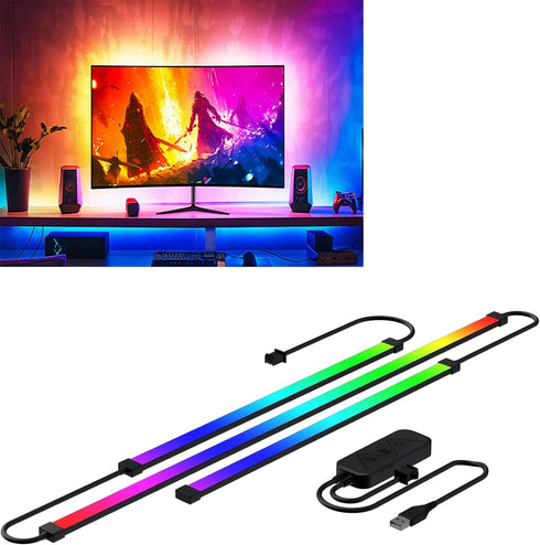DS Gaming Monitor Light, Backlight with Screen Color sync Effect for 27-34inch