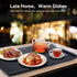 17 Setting, 3 10s, Countertop Food Warming Mat for food, Electric Warming Tray with Temp Hours Timer, Full-Surface Heat