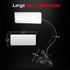 (6.69" 2.95", Ampper Glass Clip On Security Mirror, Flexible Convex Cubicle Mirror for Personal Safety and Security