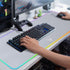 BladeHawks Extra Large RGB Gaming Mouse Pad, Extended Soft LED Mousepad, Anti-Slip Rubber Base (31.5 x 12 Inch)