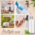Lallisa 48 Pcs Glass Dropper Bottles - Eye Dropper Dispensers with Long Pipettes, Funnels, and Labels for Essential Oils