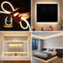 XINGZHI 16.4FT 5V Warm Neon Light Strip Waterproof, USB Led Strip Lights with Touch Controller, Cuttable Flexible