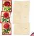 The Best Card Company 10 Assorted Thank You Notes Boxed Set, 4 x 5.12 Inch with Envelopes, Retro Roses