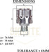 Hydraulics Breathers Cap 3/4", the Breather Tank Oil Cap,Metal Vent Breather Cap for Reservoir Tank Filter with 40 Micron Filtration Threaded Chrome Steel Alloy 3/4 NPT(3/4") by SIGNITE