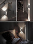 Dimmable 2 Pack L LOHAS LED Bright Night Light, Night Lights Plug into Wall, Daylight White, Nightlight Plug in White