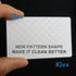 Klex Microfiber Thermal Printer Cleaning Card - 3 x 6 IPA-Free, 25 Cards