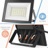 2-Pack 50W 9000 IP66 5000K LED Flood Lights Outdoor Lumens Super Bright Security Lighting, Waterproof, Daylight