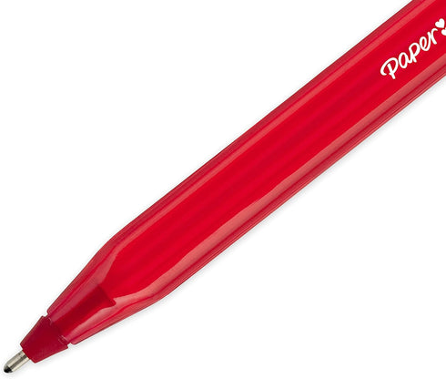 Paper Mate InkJoy 100ST Ballpoint Pens, Medium Point (1.0 mm), Red, 50 Count