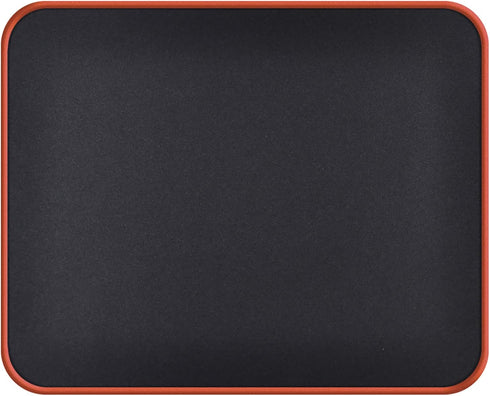 Mouse Pad with Anti Fraying Stitched Edge, Smooth Surface Computer Mousepad Mat with Natural Rubber Base, Washable
