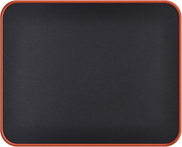 Mouse Pad with Anti Fraying Stitched Edge, Smooth Surface Computer Mousepad Mat with Natural Rubber Base, Washable