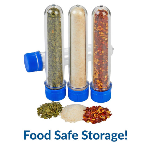 Steve Spangler Large Plastic Test Tubes with Caps, Test Tubes for Kids, 60 Pack