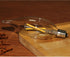 12 Pack E12 Bulb 20 2W 2700K Bulbs, CA10 C32 Bulbs Candelabra LED Watt Equivalent, Clear Soft Warm White Light Flame