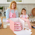 12Pcs Cake Boxes, 12x12x12 Inches Tall Disposable Cake Carrier Container with Window for Multi-Layer Cakes