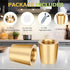 Brass Cutting Board Feet, Walnut Wood Cutting Board Feet, Polished and Anti Skid Pad with Stainless Steel Screws