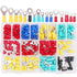 Hilitchi 160-Pcs Assorted 22-10 AWG Insulated Ring Wire Crimp Connector Terminals Assortment Kit