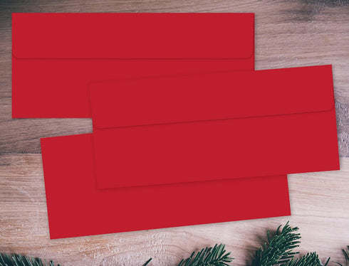 Great Papers! Bright Red #10 Solid Envelope, 40 count, 9.5" x 4.125" (2013201) by Great Papers!