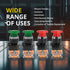 Emergency Push Button Switch - Green & Red Mushroom Head, 22mm, Spring Return (4 pack)