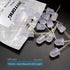 50pcs 10mm 2pin 10mm 9k x Round Diffused LED Light Diffused LED MCD White