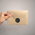 Graduation Stickers - 250 Graduate Labels, 1.5" Black & White Class of 2025 Grad Cap Envelope Seals