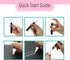 4 Pack, 8x Mr. Pen- Liquid Chalk Marker Pen, Labels, White Non-Toxic Odorless Chalk Markers, Dual Reversible Chisel