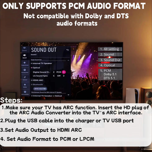 WLTASUY 192KHz 6FT,ARC HDMI ARC to Optical Audio Converter to Optical Audio Extractor Cable,Plug & Play, AR C to O