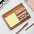 Funny Sticky Note Holder Gifts / HR, School Administrator, Counselor, Nurse / Office Desk Self-Stick Note Pad Holders