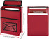 Indoor Mail Slot Catcher Bag, High Capacity Felt Mail Slot Cover, Red Mail Bag, Home Hardware Accessories