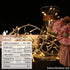 LED Christmas Tree Lights, 100 LED Mini Warm White String Lights Plug in, 8 Modes Outdoor Decorations for Party