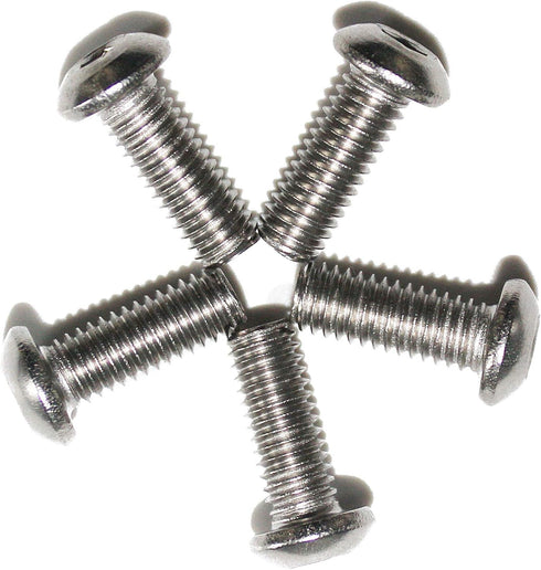 100 Pcs Button Head Socket Cap Bolts Screws M4-0.70 x 14mm, 18-8 Stainless Steel, Allen Hex Drive, by Fullerkreg