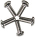100 Pcs Button Head Socket Cap Bolts Screws M4-0.70 x 14mm, 18-8 Stainless Steel, Allen Hex Drive, by Fullerkreg