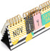 Lemon Perpetual Flip Calendar for Office Desktop, Classroom Supplies, Desk Calendar with Day, Date, Month Display (8 x