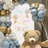 Boy Or Girl Backdrop Decor,Gender Reveal Decal Sign,He or She Baby Shower Sticker,Pregnancy Announcement Baby Shower