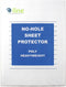 C-Line Top Loading Heavyweight Poly No-Hole Sheet Protectors, 8.5 x 11 Inches, 25 per Box