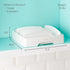 YouCopia StoraLid Adjustable Food Container Lid Organizer for Kitchen Cabinet Storage, Medium