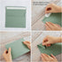 Wishop 100 Pack Sage-Green A7 Envelopes, Self-Adhesive 5x7 Envelopes for Invitations, 5x7 Greeting Cards
