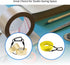 Selens Electrical Tape Holder - Quick Lock Steel Clip with 15" Hanging Rope for Photography and Film Production