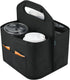 Beautyflier 4 Drink Carrier with Handle for Delivery Reusable Insulated Coffee Cup Carrier Portable Cup Holder