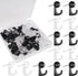 Push Pin Hooks, 50 Pieces Cork Board Hooks for Wall, Decorative Thumb Tacks for Bulletin Board and Photos