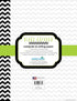 Barker Creek Designer Computer Paper, Black Chevron, 8.5” x 11”, Decorative Printer Paper, Stationery, 50 Sheets per Pkg, Home, School and Office Supplies (739) by BARKER CREEK