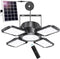Auzev Solar Shed Light Indoor Outdoor Upgrade 176 LED 4 and 1