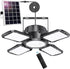 Auzev Solar Shed Light Indoor Outdoor Upgrade 176 LED 4 and 1