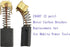 CB407 Motor Carbon Brushes Replacement Set For Makita Power Tools, Rotary Drill, Jig Saw, Hammer Drill, Drill,Electric Screwdriver, Sander, Rotary Hammer (2 pack)