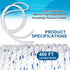 3 1/4" Dia-200', 1/4" Dia-400', 5/16" Dia-400' Sinking Line Leaded Core Rope for Crab Trap and Shrimp Pot Crab Trap
