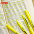 Shuttle Art 144 Pack Highlighters, Yellow Highlighter Pen Bulk, Non-Toxic Chisel Tip Markers for Home School Office