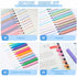 Book Annotation Kit with 8000 Pcs Transparent Sticky Tabs, 36 Aesthetic Highlighters, Canvas Bag for Office Supplies
