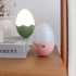 7 Kids Night Light, LED Touch Baby Egg Light for Nursery, Warm White & RGB Colors Changing, Tumbler Touch Night Lamp