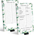Joyberg 2 PCS Magnetic Grocery List Pads for Fridge, 4.5x7.5 Inches, 60 Pages Per Notepad